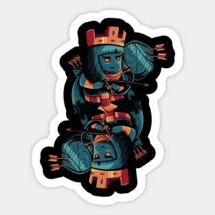 king Sticker